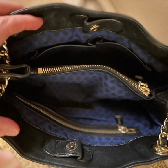 Rebecca Minkoff Black Leather Shoulder Bag - Picture 5 of 6